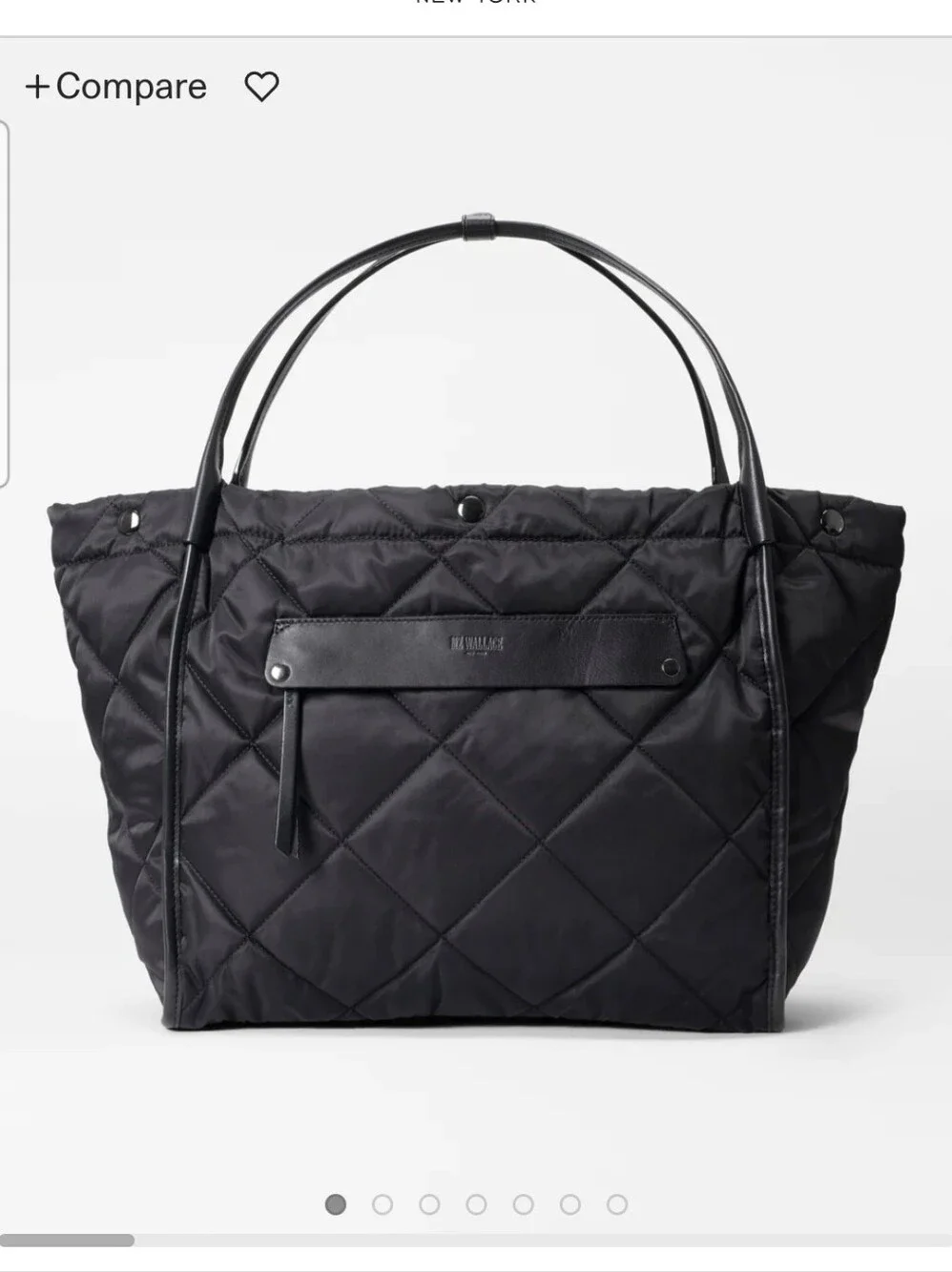 MZ Wallace Quilted Large MADISON Shopper